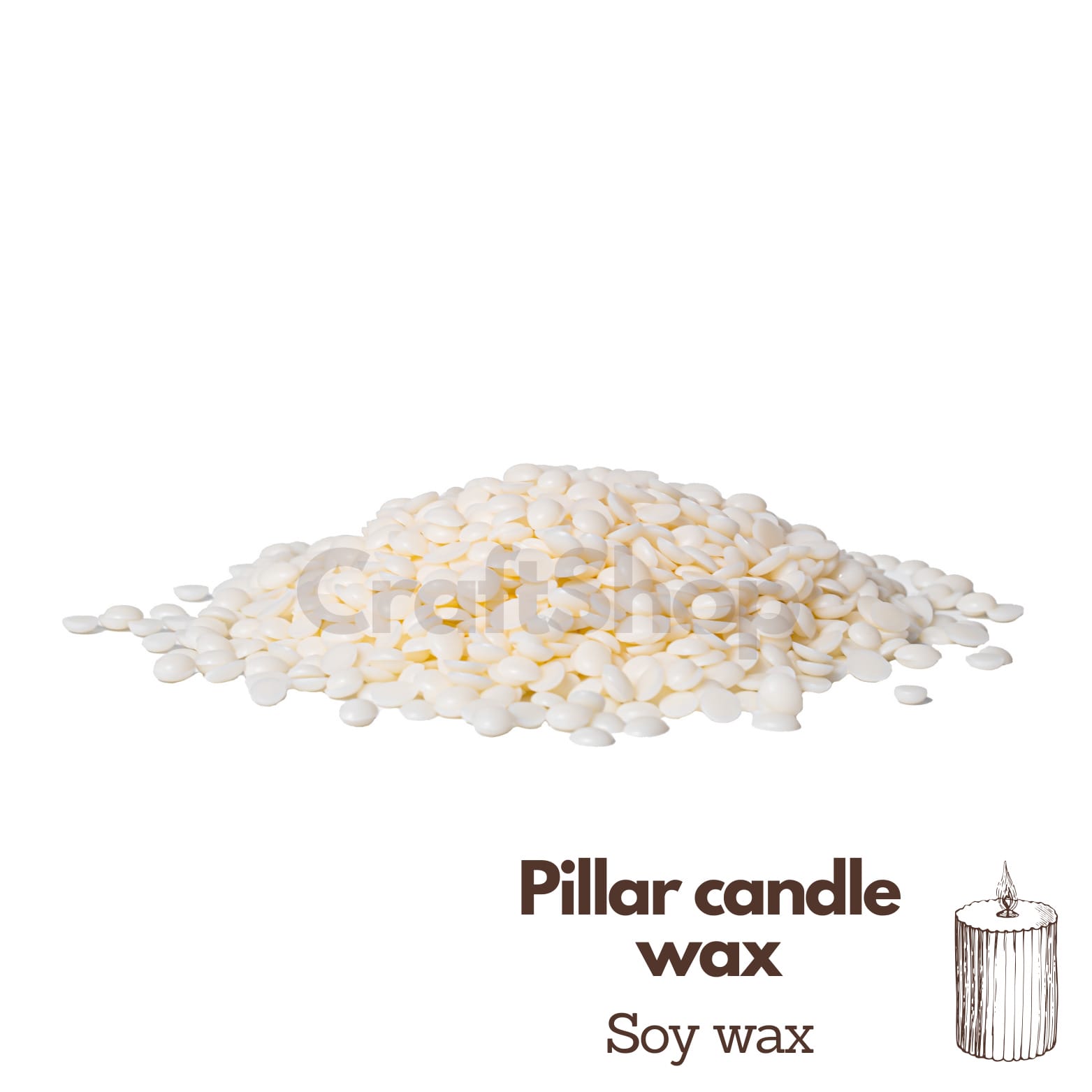 9 CraftShop Wax for candles